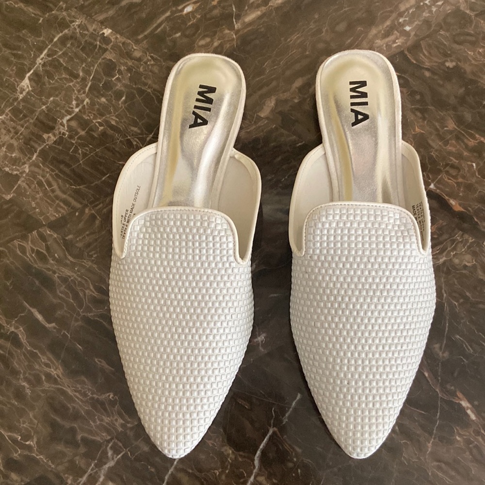 White mules NEW